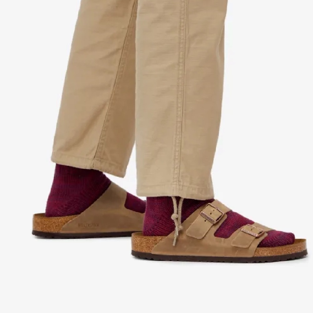 Birkenstock Arizona Tobacco Brown Leather Sandals